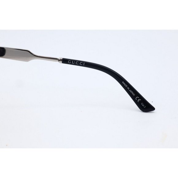 New Authentic Gucci GG 0073SK 001 Cat Eye Black Sunglasses Bronze Lens 56mm (A) - Picture 5 of 6